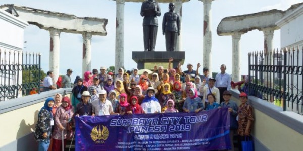 Ikatan Pensiunan Unesa Lakukan Surabaya City Tour 2019