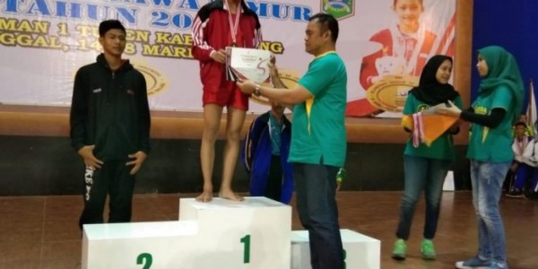 Rutin Latihan dan Menjaga Kebugaran, Rahequl Raih Juara 1 Kejurda Artistik Jatim
