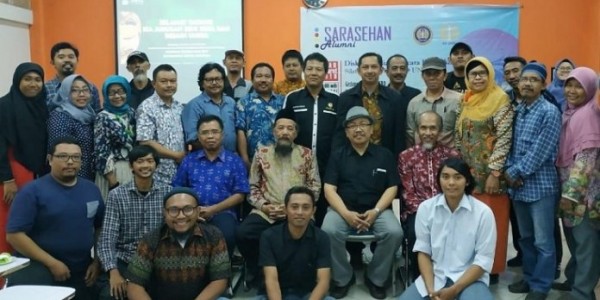 Alumni Seni Rupa dan Desain Unesa Gelar Sarasehan dan Diskusi Acara Pelantikan