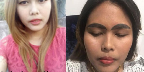 Buat Tato Harus Pikir-Pikir, Jika Tidak Mau Seperti Cewek Thailand Ini