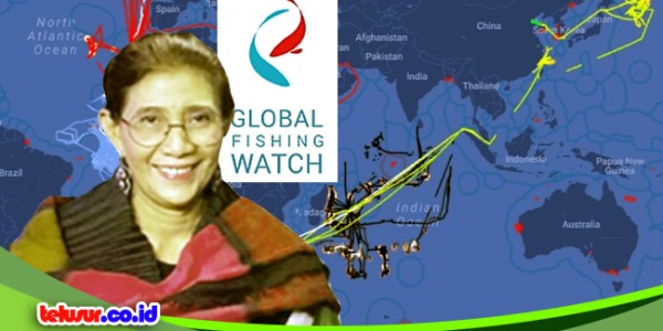 Global Fishing Watch : Menteri Susi Minta Semua Negara Buka Data VMS Ilegal Fishing