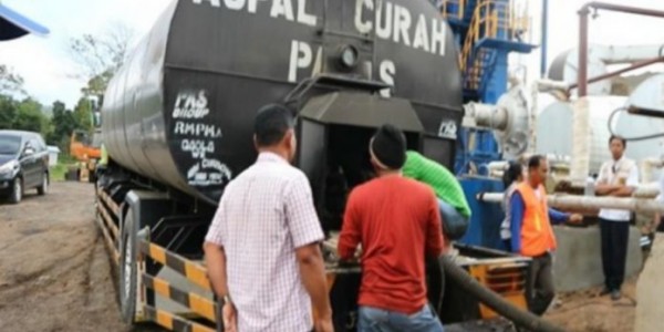 Penggunaan Aspal Karet Ditingkatkan untuk Preservasi Jalan Nasional