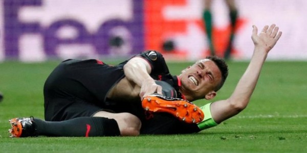 Cedera Tendon Achilles, Paksa Koscielny Absen Di Rusia