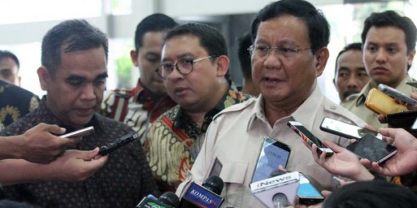 Prabowo Sebut Ekonomi Lemah Karena Rupiah Anjlok