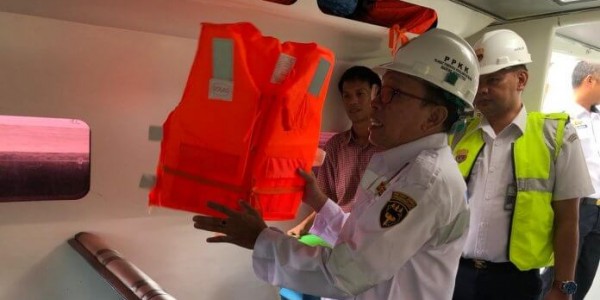 Kemenhub Uji Petik Kapal Penumpang di Tanjung Balai Karimun