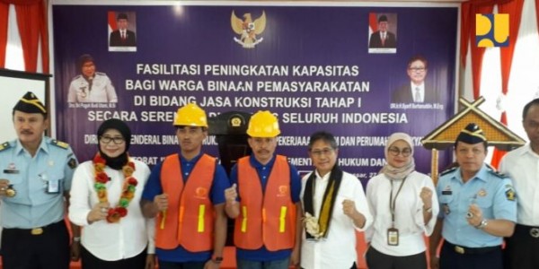PUPR Latih 910 Napi Jadi Tenaga Kontruksi
