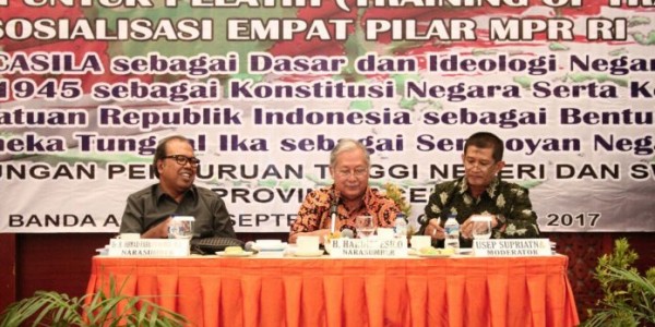 Hardisoesilo: Sosialisasi Empat Pilar MPR Berbeda Dengan P4 dan UKP-PIP