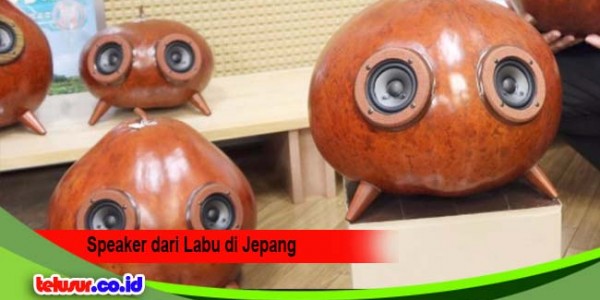 Speaker Terbuat dari Sayuran di Jepang memukul nada yang tepat untuk pendengarnya