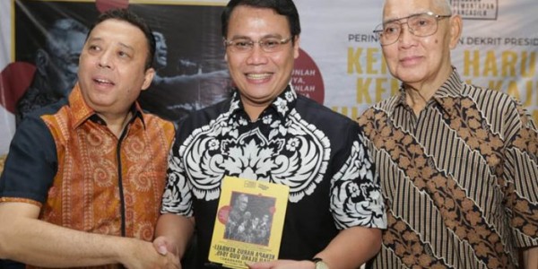 Ahmad Basarah : Peringatan 60 Tahun Dekrit Presiden – Konstitusi RI Perlu Penyempurnaan.