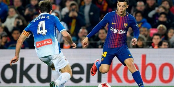 Debut Pertama Coutinho Bersama Barca Berbuah Manis