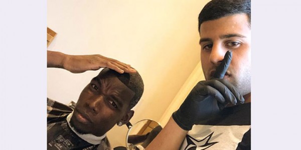 Pogba Panggil Tukang Cukur Langganannya Ke Rusia