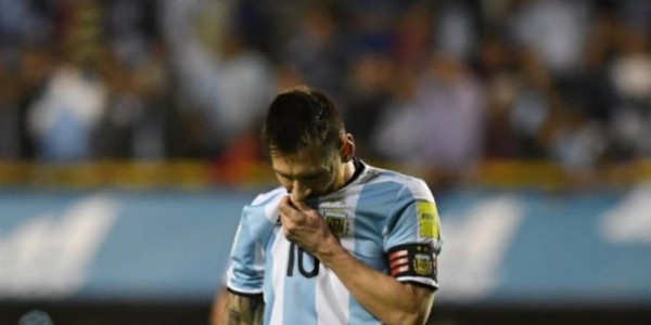 Argentina Vs Islandia, Messi Tampak Frustasi