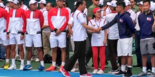 Lapangan Tenis Menjadi Venue Ketujuh yang Diresmikan Presiden Jokowi