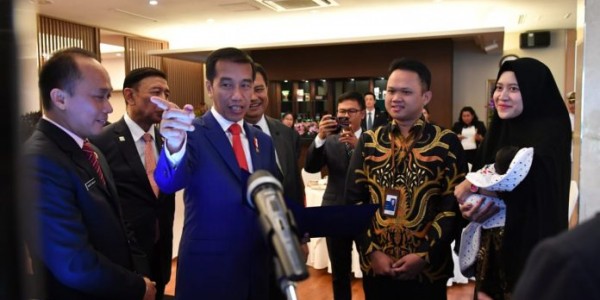 Di Seoul, Presiden Luncurkan Portal Peduli WNI