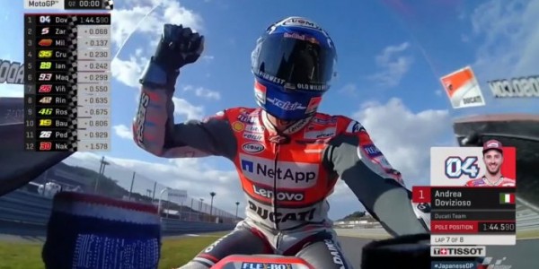 Kualifikasi MotoGP Jepang, Dovizioso Raih Pole Position