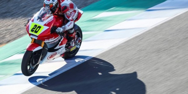 Nyaris Podium, Dimas Ekky Tampil Impresif di Moto2 Jerez