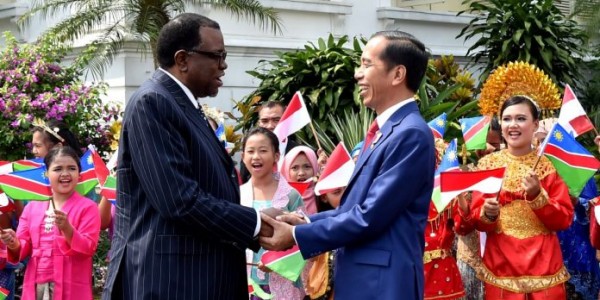 Indonesia-Namibia Sepakat Tingkatkan Kerja Sama Infrastruktur dan Kemaritiman