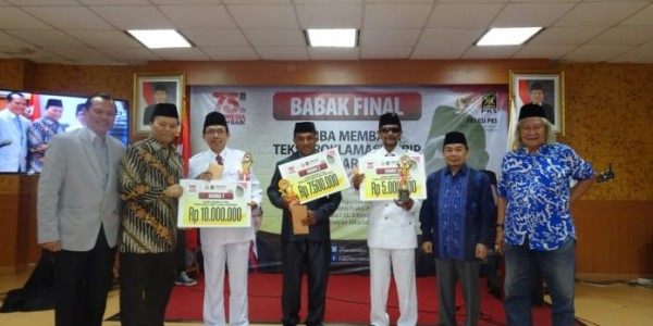 Gelar Lomba Baca Teks Mirip Soekarno, Fraksi PKS: Pancasila Harus Hidup di Hati Rakyat