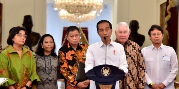 Resmi Kuasai 51 Persen Saham Freeport, Jokowi: Kita Gunakan untuk Kemakmuran Rakyat