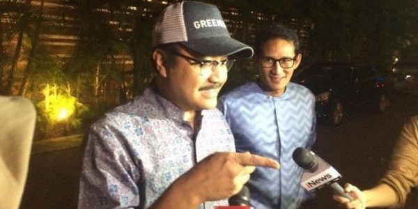 Temui Gus Ipul, Sandiaga Bantah Bahas Politik