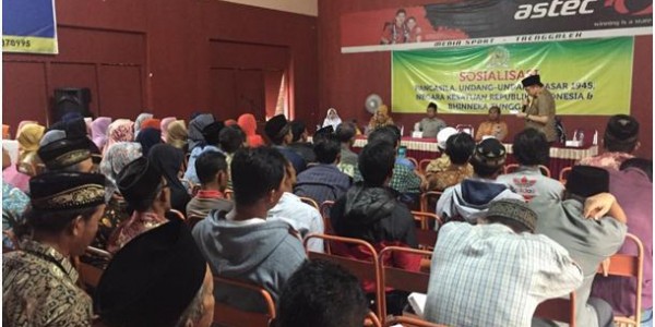 Tanamkan Kembali Nilai-nilai Pancasila, Gatot Sudjito Gelar Sosialisasi 4 Pilar Kebangsaan