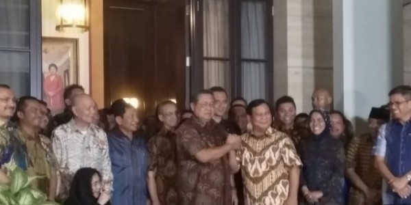 Prabowo: Saya Tidak Pernah Ragu dengan Komitmen Pak SBY