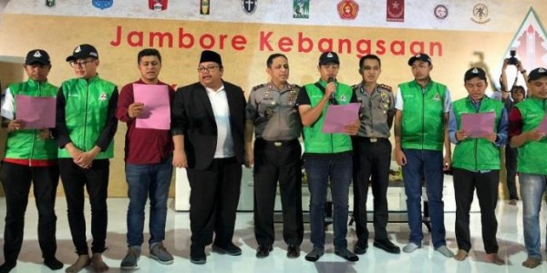 Jambore Pemuda Jatim, Deklarasikan Pemilu Damai dan Anti Korupsi
