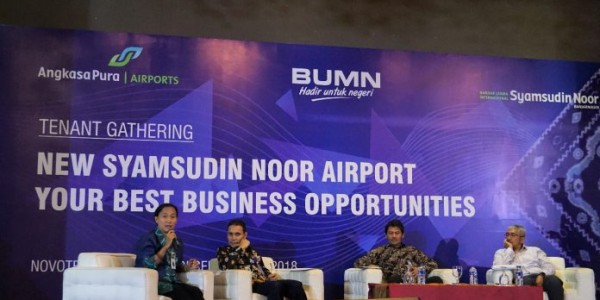 Bandara Syamsuddin Noor Baru Rampung, AP I Kumpulkan Mitra Usaha