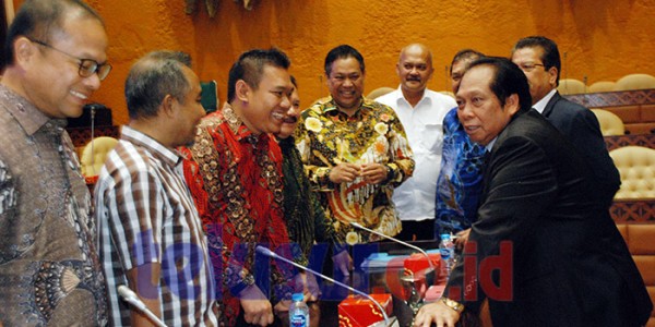 Capt Anthon Sihombing Terima  Komisi D DPRD Sumut
