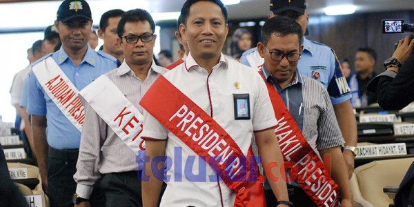 Gladi Kotor Sidang Paripurna DPR Penyampaian  RAPBN