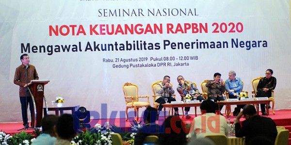 Seminar Nasional "Nota Keuangan APBN 2020, Mengawal Akuntabilitas Penerimaan Negara"