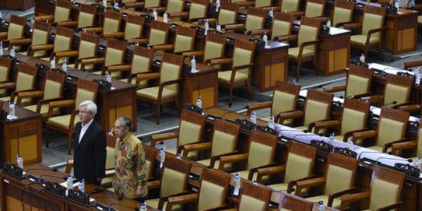 Paripurna DPR, Cuma 286 Wakil Rakyat yang Hadir