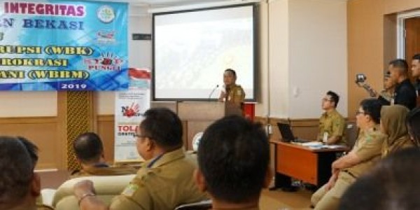 Canangkan Zona Integritas WBK-WBBM, RSUD Kabupaten Bekasi Wujudkan Pemerintahan Bersih