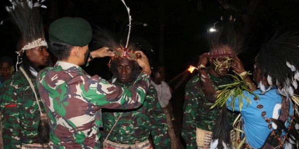 Tiga Putra Suku Kanum Jadi Prajurit TNI, Warga Merauke Gelar Syukuran Adat