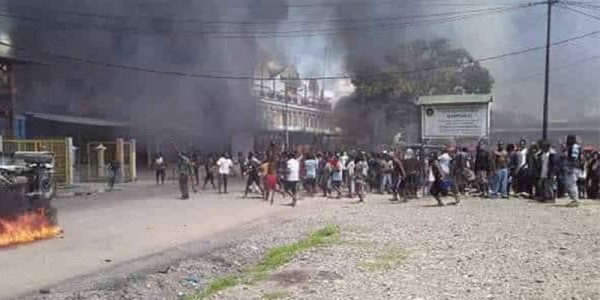 Aksi Demo di Wamena Berlangsung Anarkis