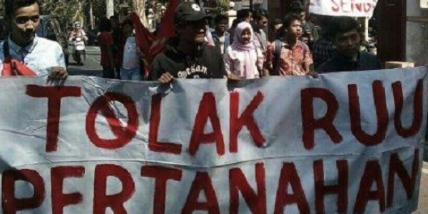 KPA dan Petani Tolak RUU Pertanahan