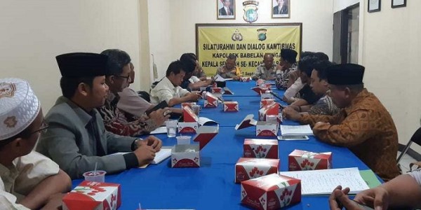 Antisipasi Demo, Mapolsek Undang Kepala SMA-SMK Se-Kecamatan Babelan