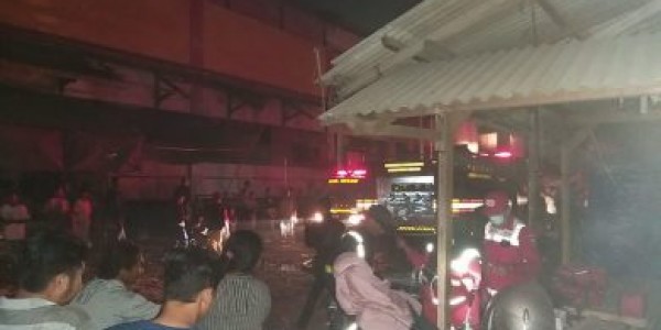Dugaan Sementara Penyebab Kebakaran di Pasar Baru Cikarang