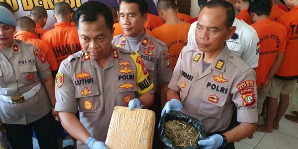 35 Pemakai-Pengedar Ditangkap, Polisi Selamatkan Sekitar Rp 665 Juta