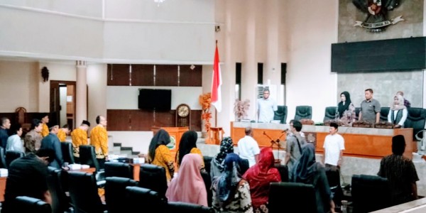 Gladi Resik Pelantikan Pimpinan DPRD Subang Cuma Dihadiri 35 Anggota, Sisanya? 