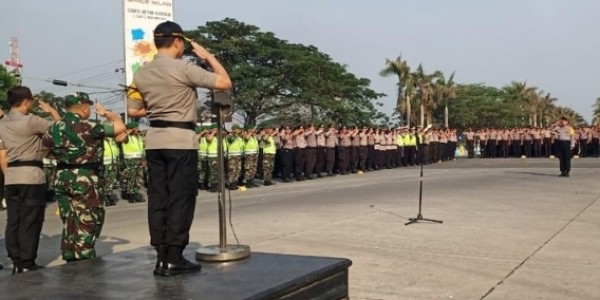 Jelang Pelantikan Presiden, Kawasan Industri di Cikarang Dijaga Ketat TNI-Polri