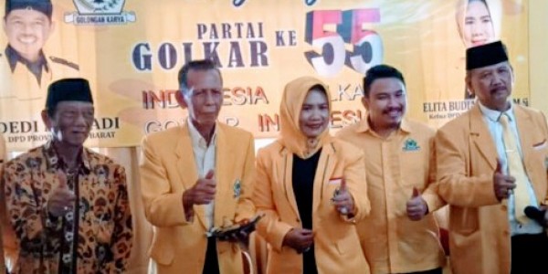 Dirgahayu Golkar Ke-55 Bertepatan Pelantikan Presiden