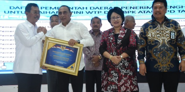 Wakil Wali kota Tebing Tinggi Berhasil Raih Opini WTP 