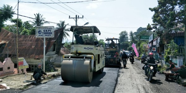 Wujudkan Negeri Indah Kepingan Surga Pembangunan Ringroad Pulau Samosir Digenjot