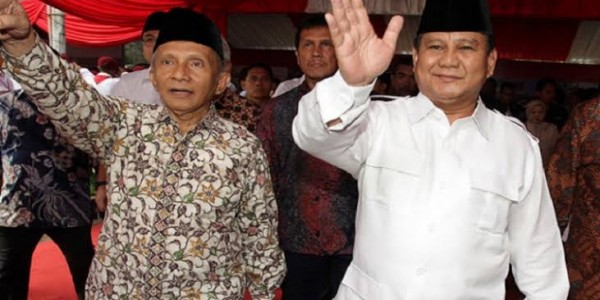 Restui Prabowo Jadi Menhan Jokowi, Amien Rais: Jangan Dikritik Dulu