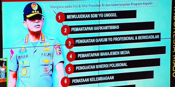 Visi Misi Idham Azis Sebagai Kapolri