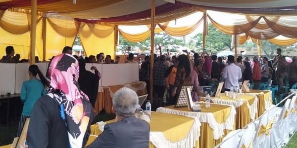 Terancam Batal, Pilkades di Desa Firdaus Serdang Bedagai Berlangsung Ricuh