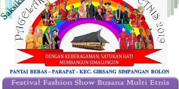 Dispar Simalungun Adakan Pagelaran Budaya Bertajuk ‘Multi Etnis’ Di Pantai Bebas Parapat