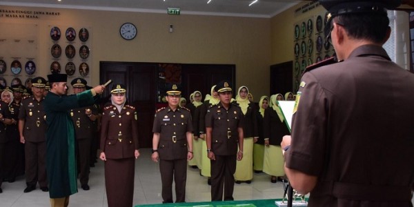 Raden Rara Mahayu Resmi Jabat Kajari Kabupaten Bekasi
