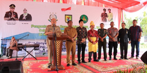 Bupati Soekirman Berikan 3 Pantun Pisah Sambut Kajari Sergai
